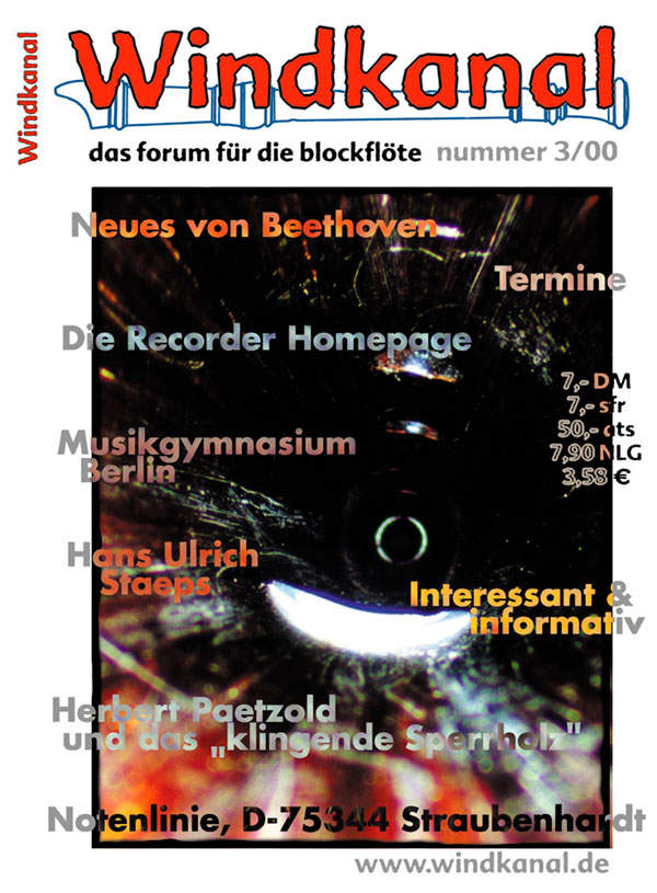 Windkanal 2000-3 Titelbild
