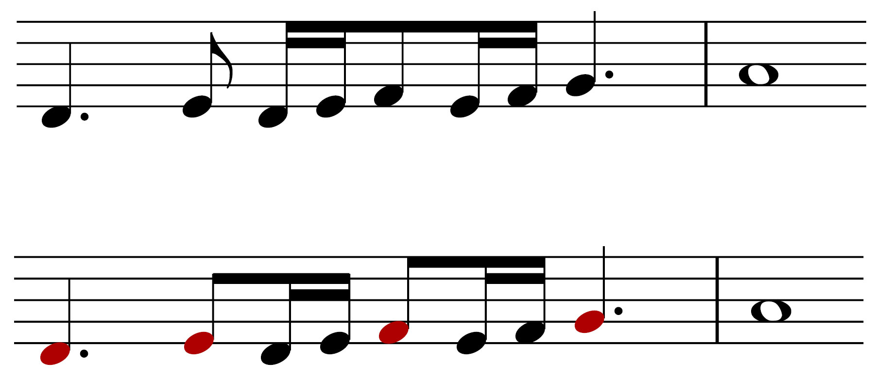 RS-5ascM1A7 – two versions of the same diminution