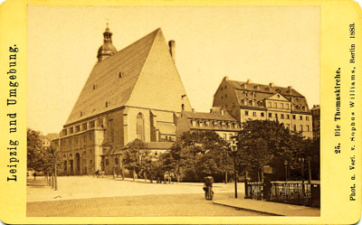 The "Ordnung" The St. Thomas Church Leipzig and its school building