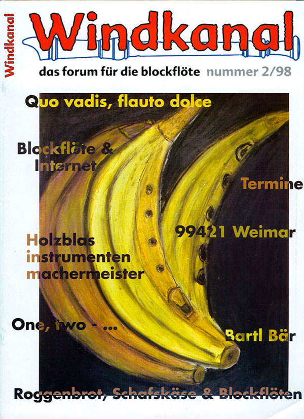 Windkanal Ausgabe 1998-2 Titelbild
